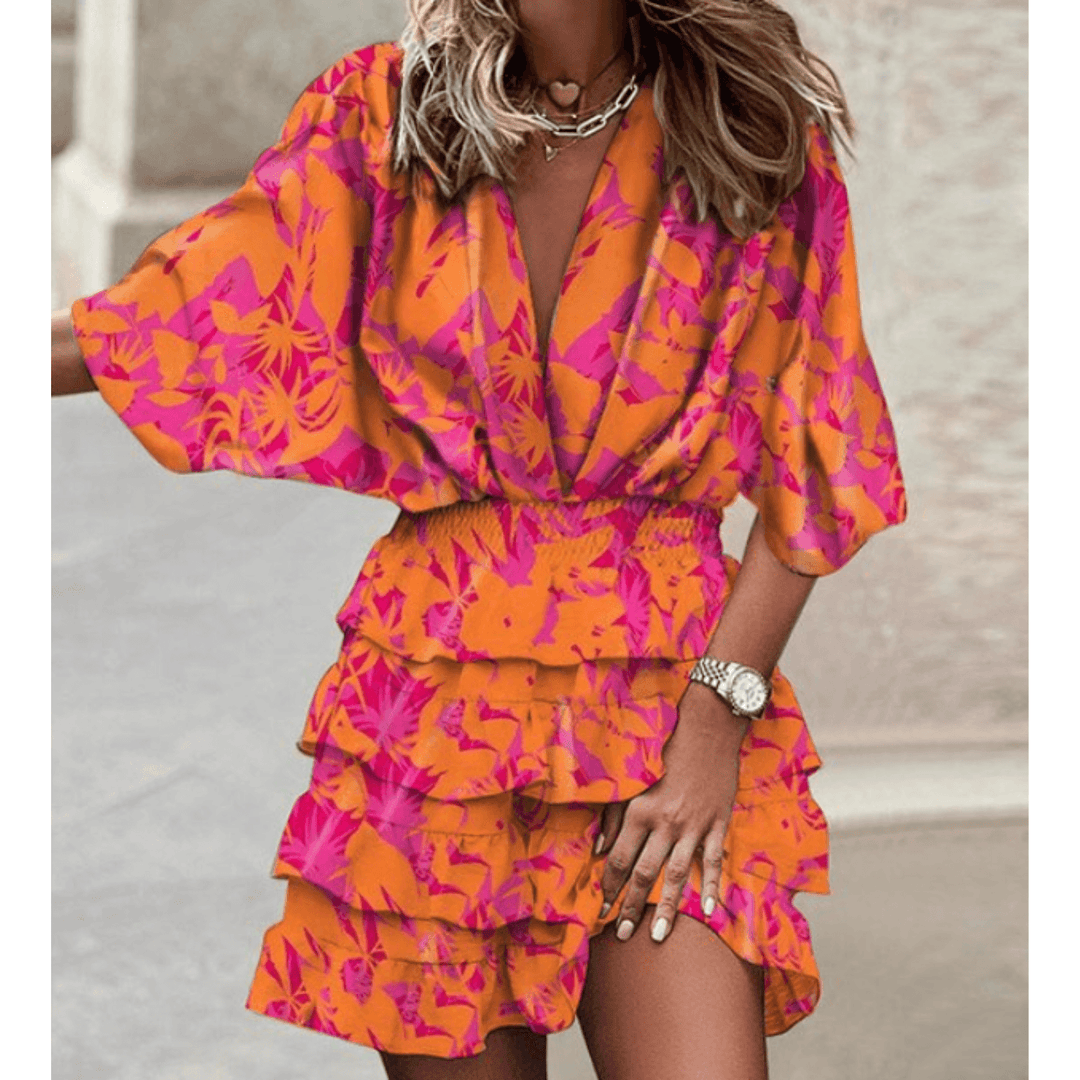 Julia | Robe plissée chic