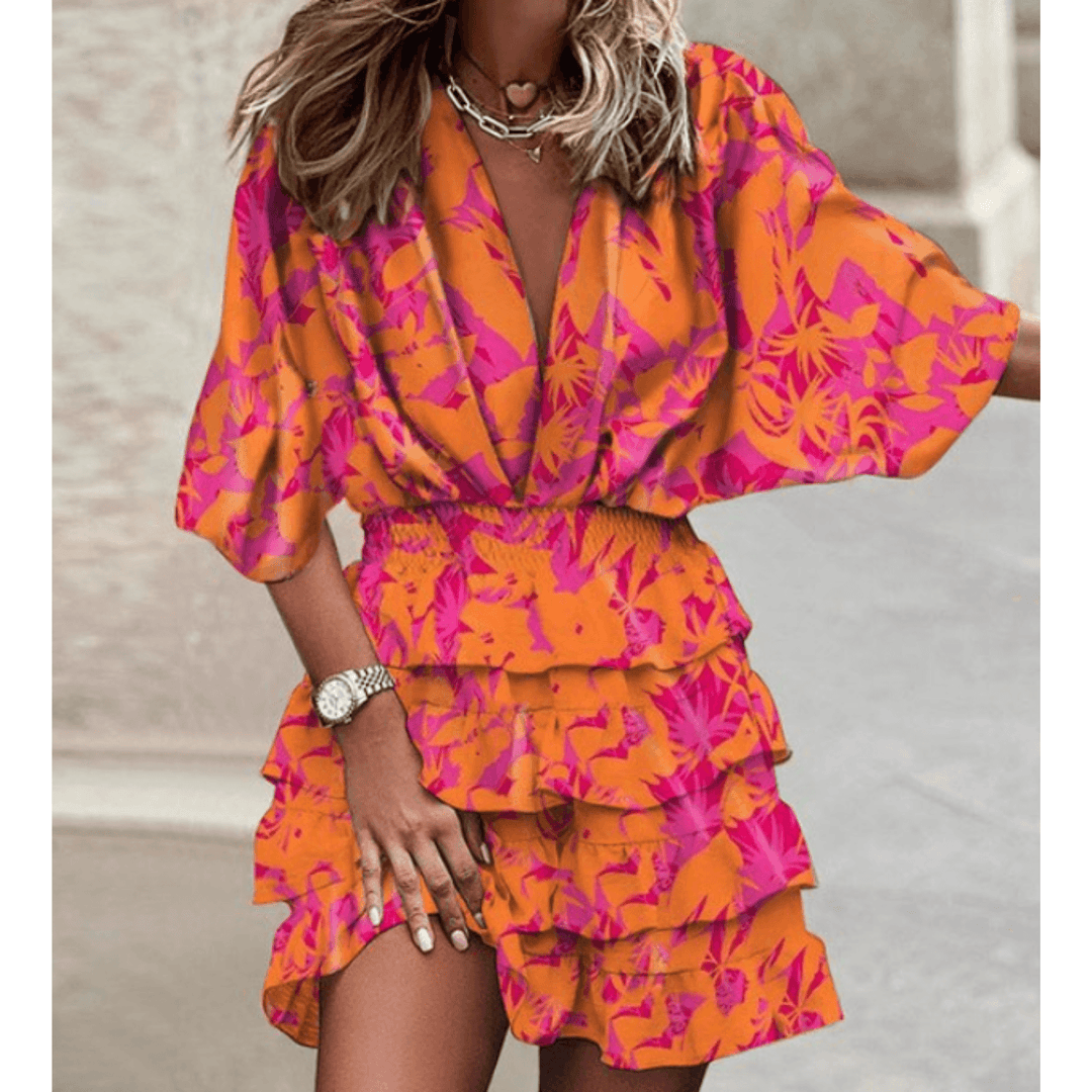 Julia | Robe plissée chic