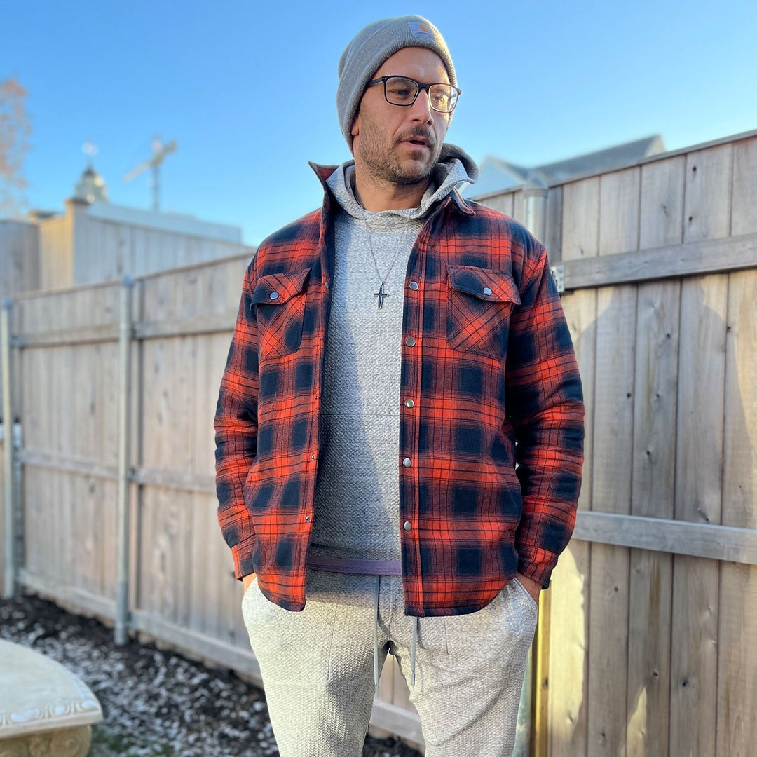 Elias | Veste en flanelle douillette