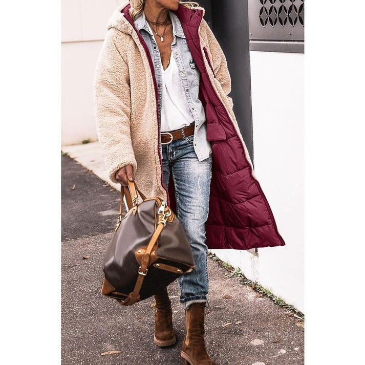 Dorine | Élégante et confortable manteau long
