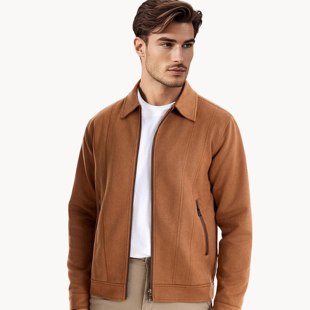 Austin | Veste en daim de luxe