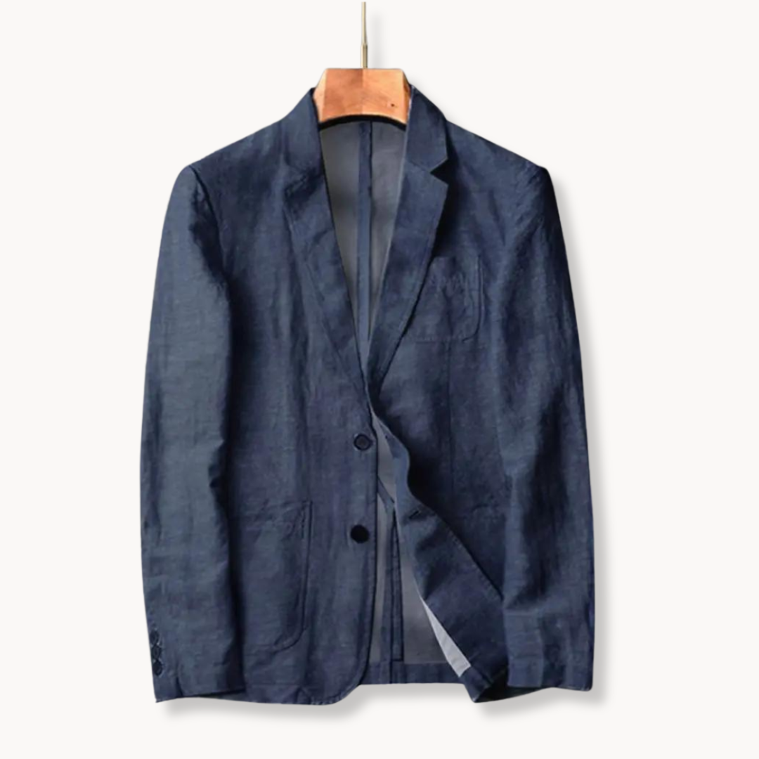 Hamisch | Blazer en lin élégant et décontracté pour l'homme moderne