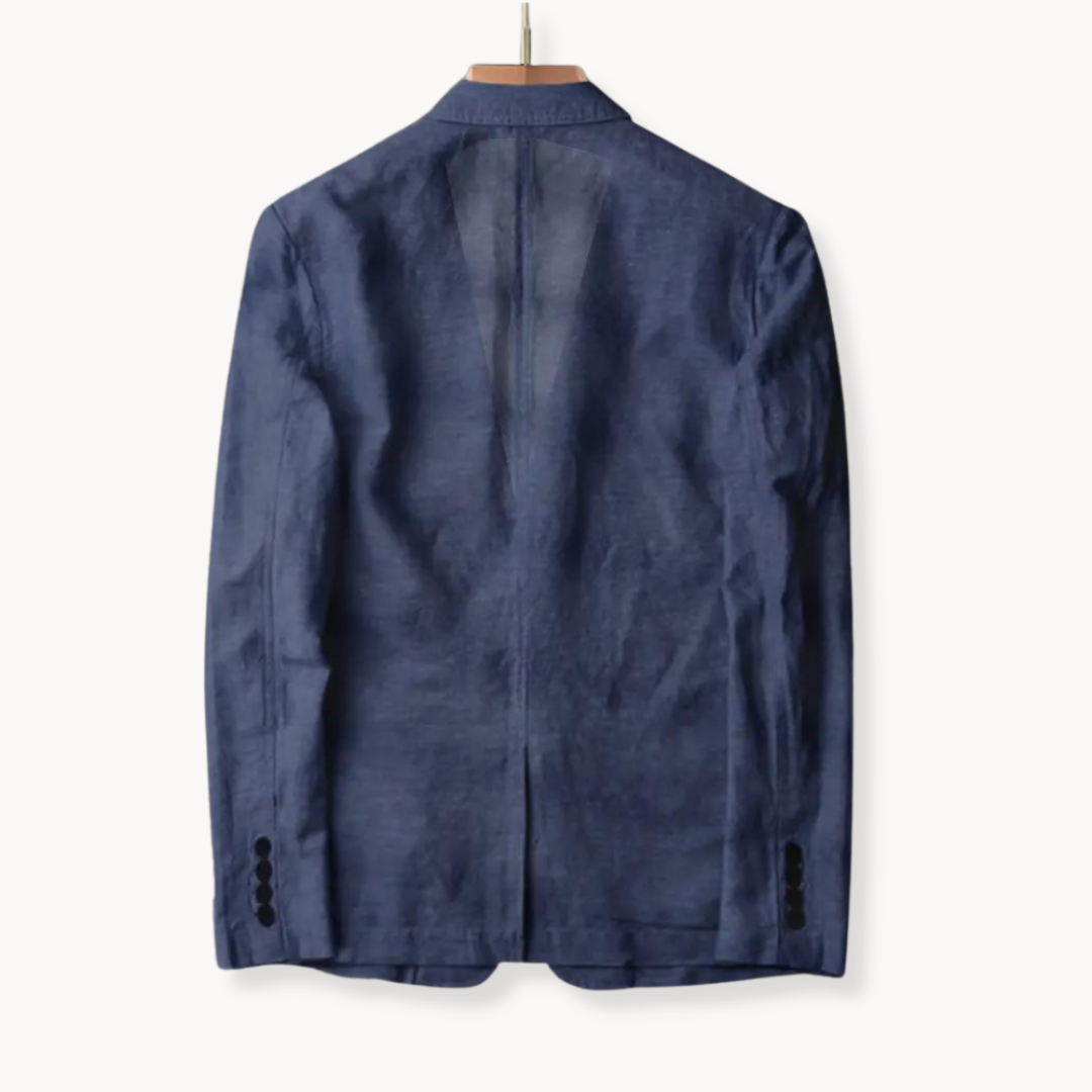 Hamisch | Blazer en lin élégant et décontracté pour l'homme moderne