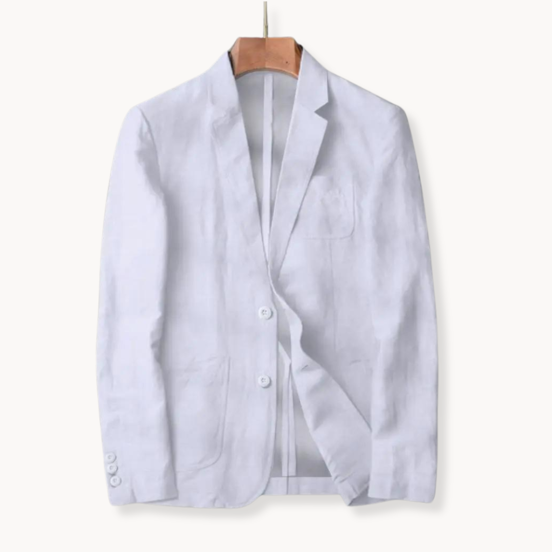 Hamisch | Blazer en lin élégant et décontracté pour l'homme moderne