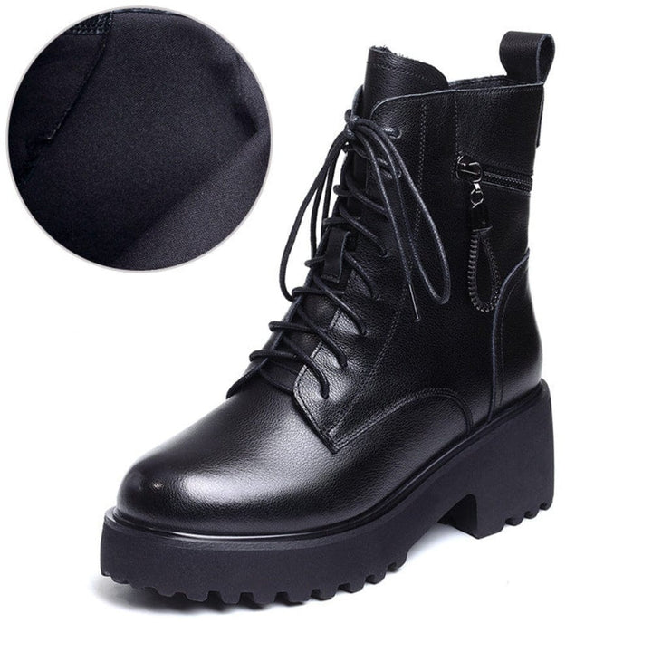 Christiane™ - Bottes d'Hiver à Talons Élégantes