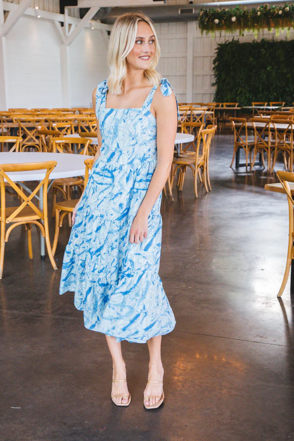 Victoria | Elegant Midi Shoulder Dress pour un look intemporel
