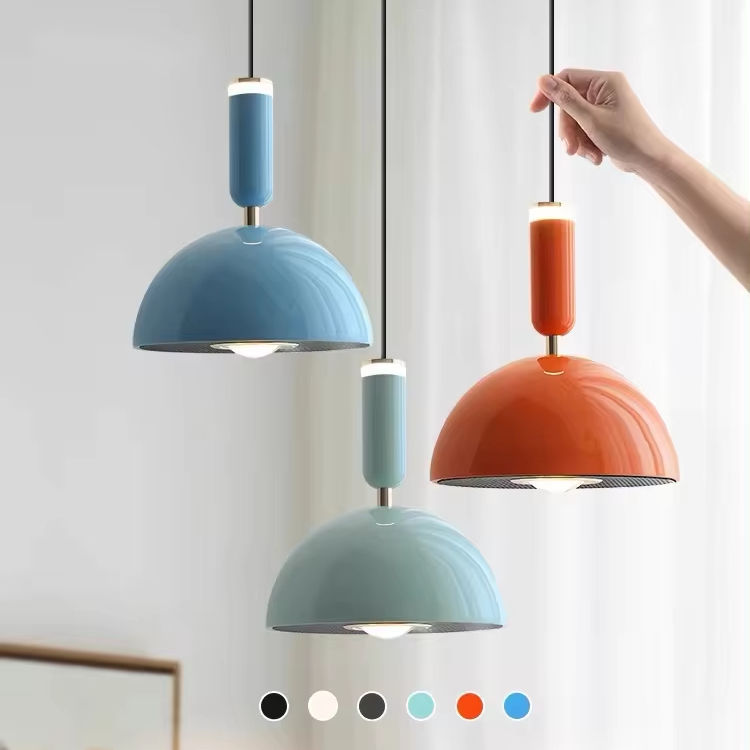 Lampe pendante LED Chic Nordic Macaron
