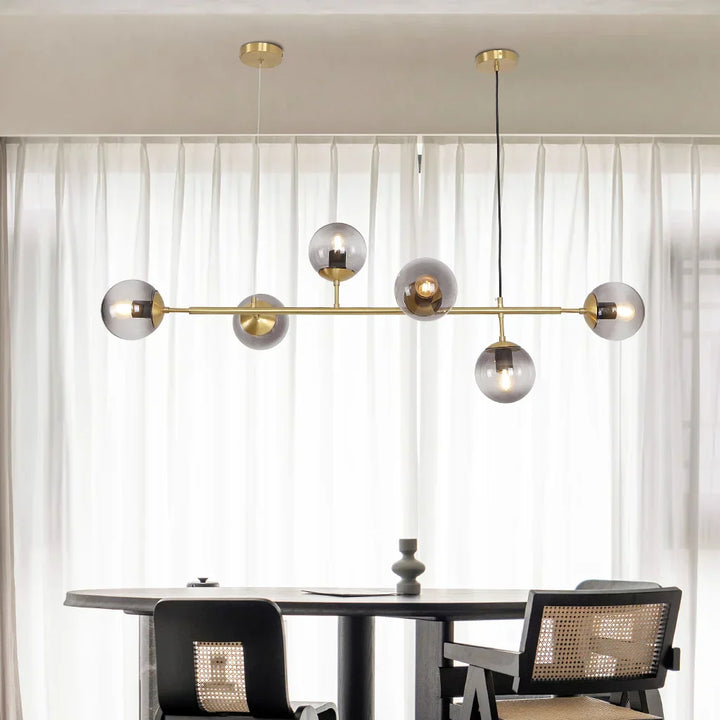 Lampe pendante Globe en verre Anzo pour un éclairage d'ambiance raffiné