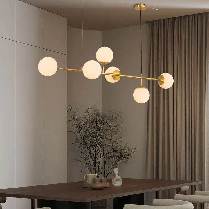 Lampe pendante Globe en verre Anzo pour un éclairage d'ambiance raffiné