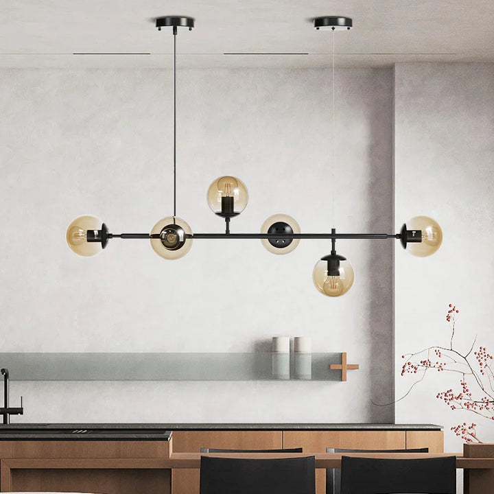 Lampe pendante Globe en verre Anzo pour un éclairage d'ambiance raffiné