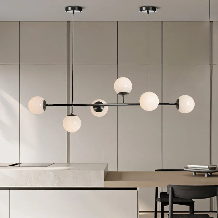 Lampe pendante Globe en verre Anzo pour un éclairage d'ambiance raffiné