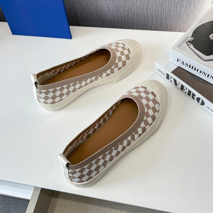 Roxy | Espadrilles élégantes en toile avec nez rond