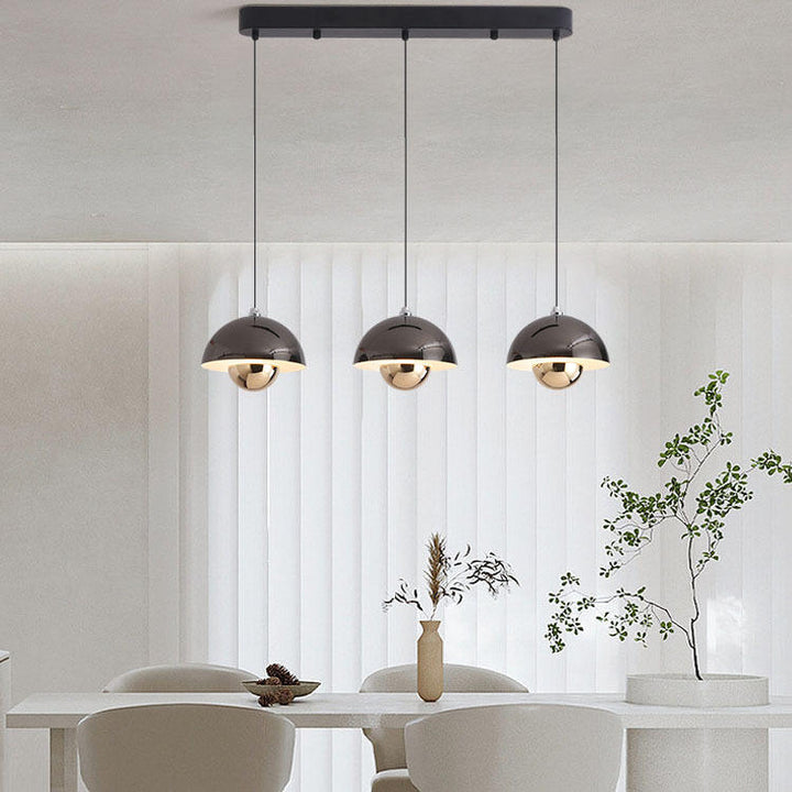 Lampe suspendue réglable en forme de cosse