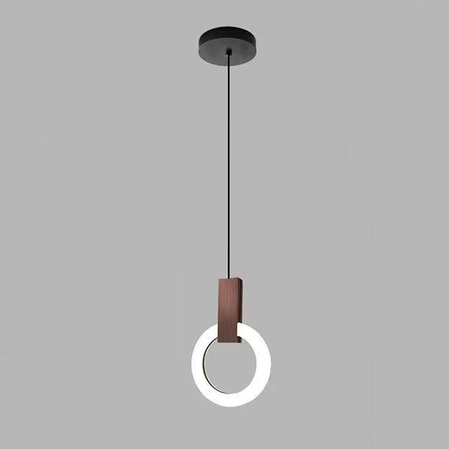 Elégante lampe pendante LED nordique