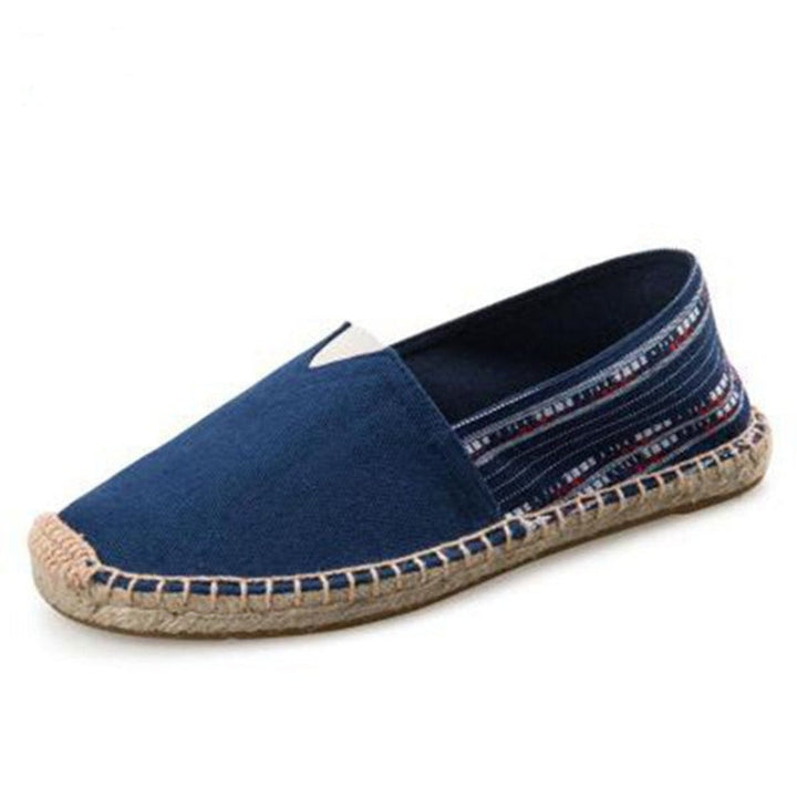 Britt | Espadrilles en toile d'inspiration vintage
