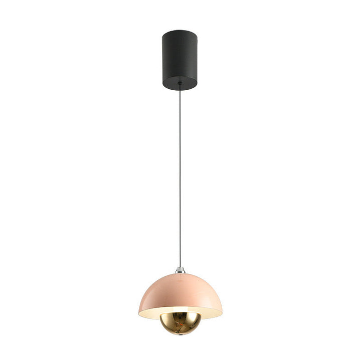 Lampe suspendue réglable en forme de cosse