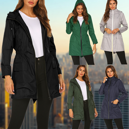 Kerstin | Veste de pluie tendance - Protection élégante contre l'humidité