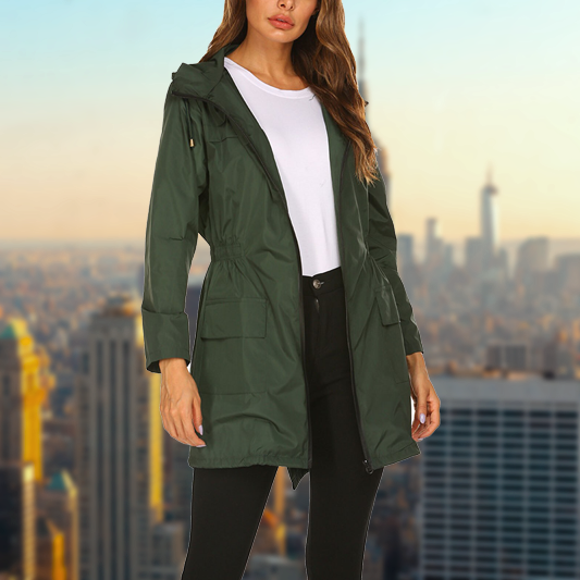 Kerstin | Veste de pluie tendance - Protection élégante contre l'humidité