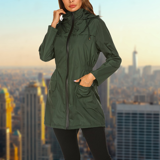Kerstin | Veste de pluie tendance - Protection élégante contre l'humidité