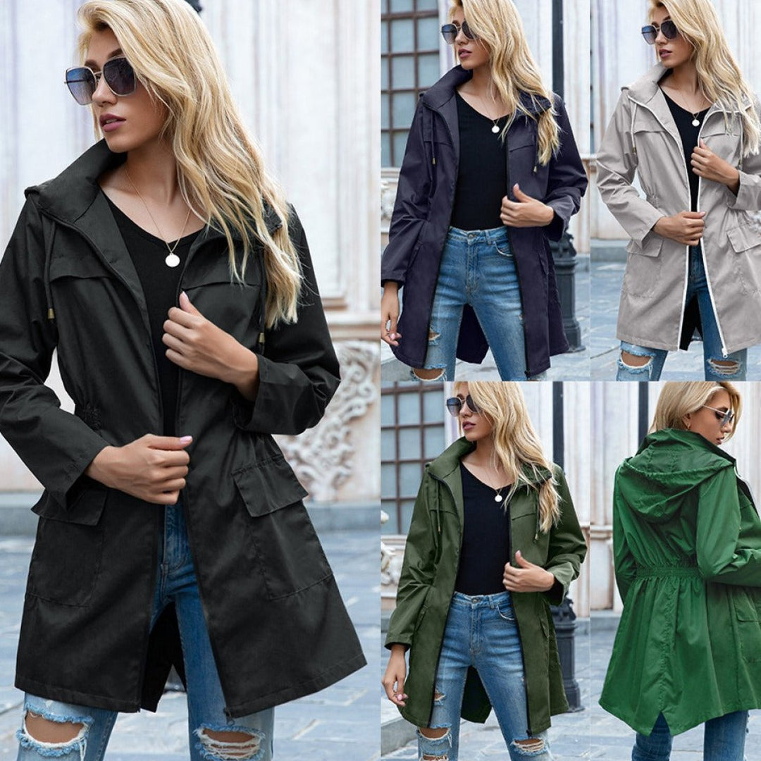 Melba | Parka polyvalente avec capuche, résistante aux intempéries, pour toutes les circonstances