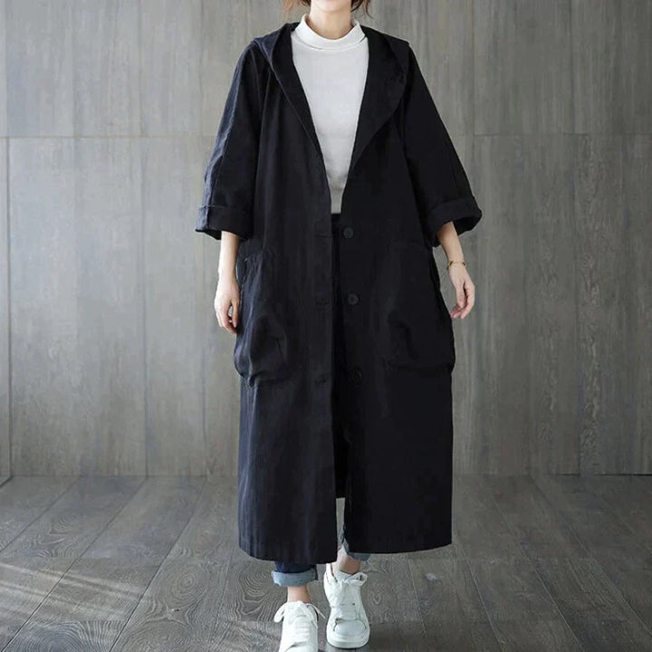 Trench-coat surdimensionné Chic Greta pour une élégance sans faille