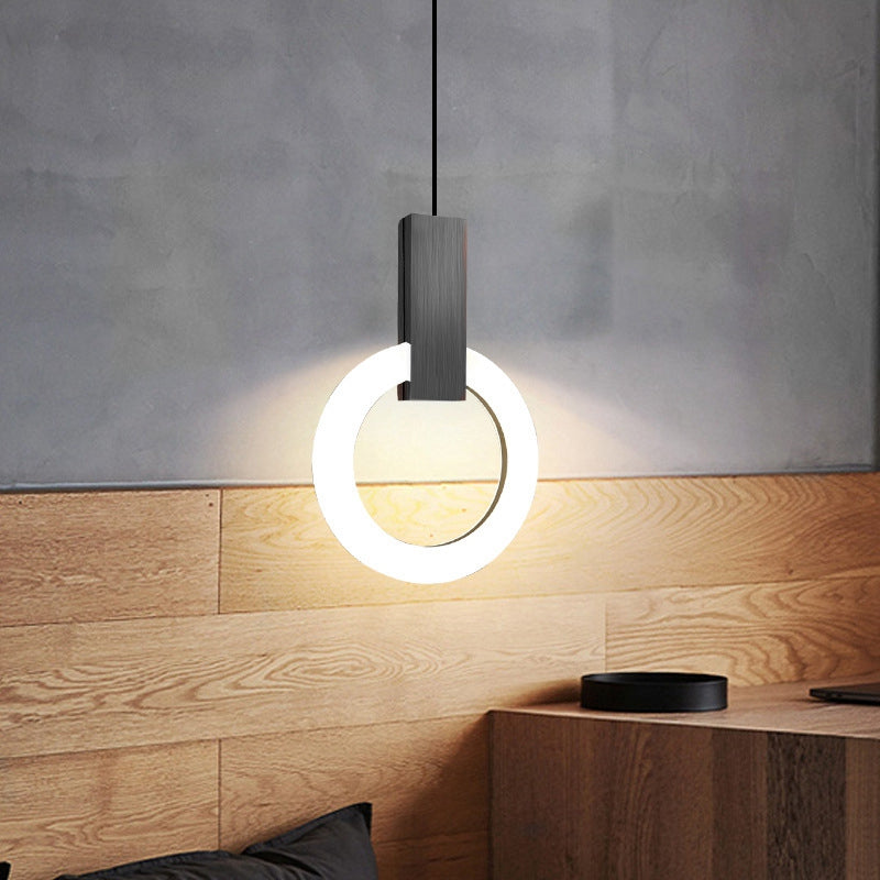 Elégante lampe pendante LED nordique