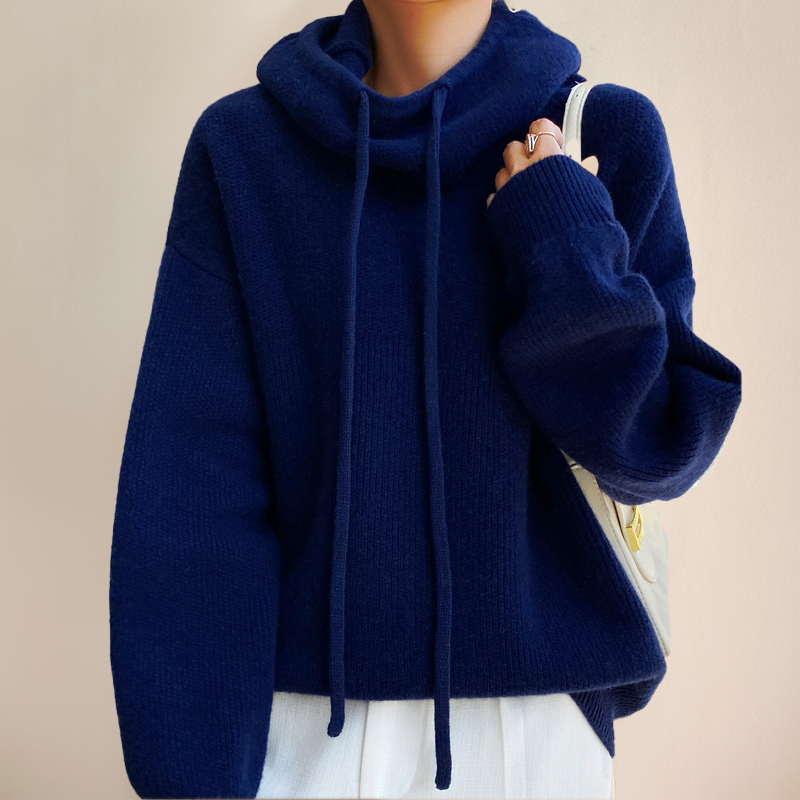 Hanna | Sweat à capuche en tricot pour le confort et le style