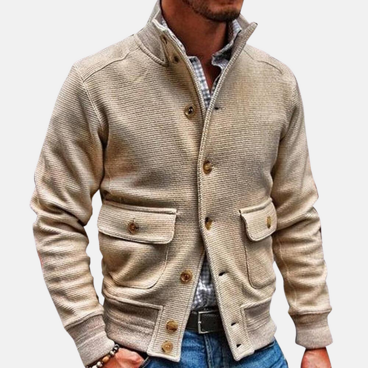 Nils - Veste tendance avec col montant élégant