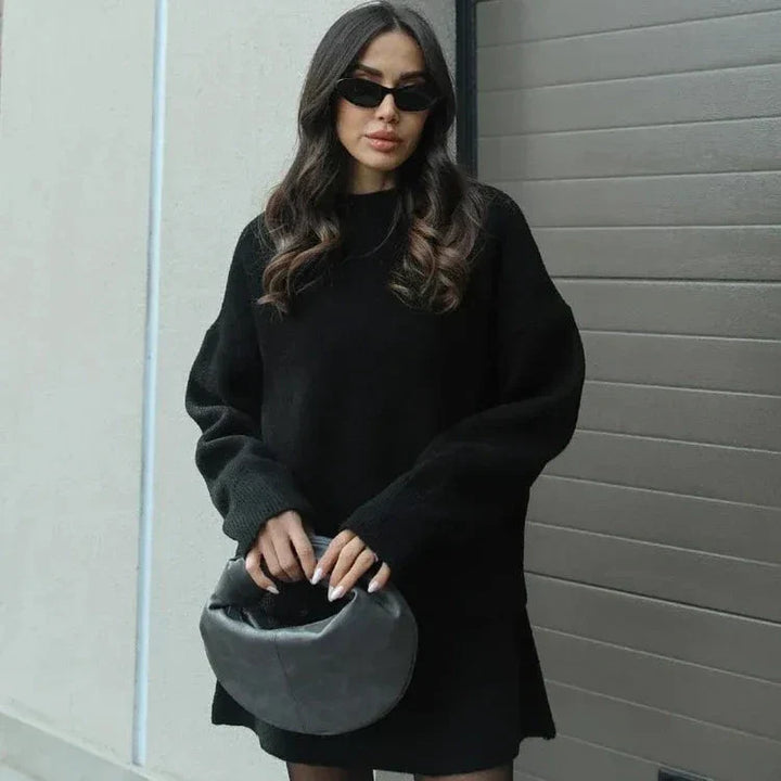 Fanny™ - Ensemble haut et jupe en tricot de luxe