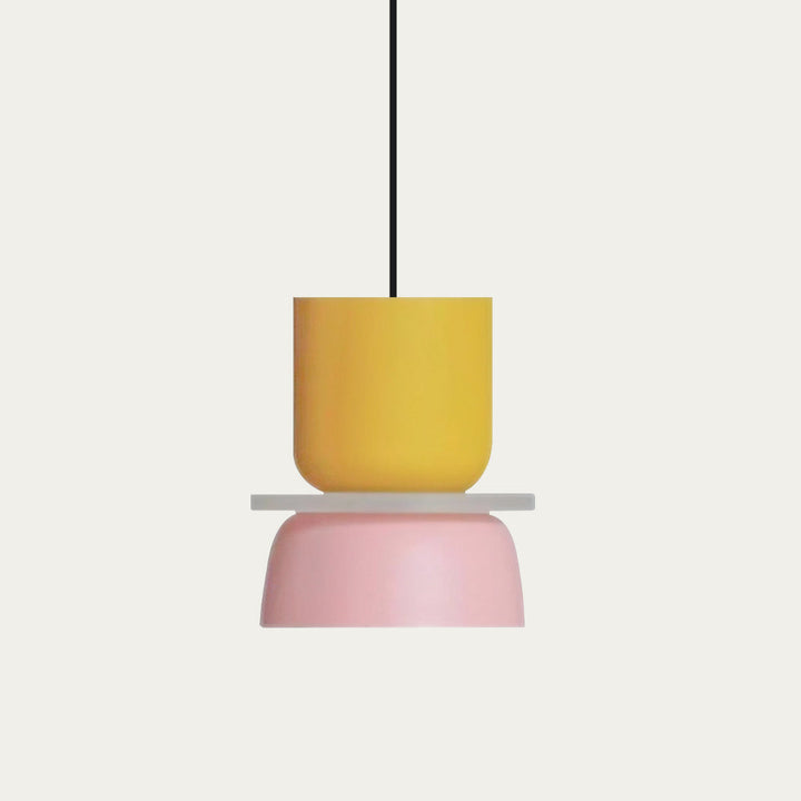 Lampe suspendue de style scandinave Dulcy Colour Block