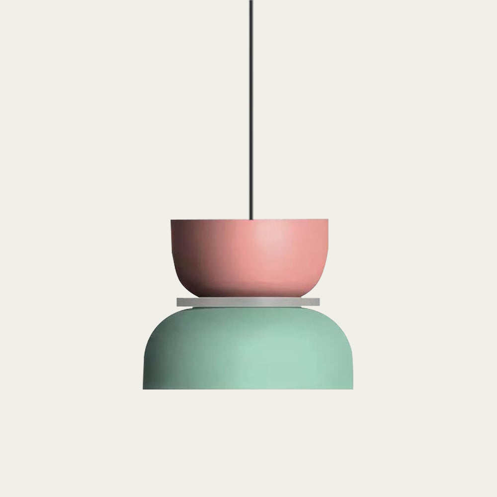 Lampe suspendue de style scandinave Dulcy Colour Block