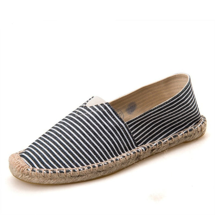 Britt | Espadrilles en toile d'inspiration vintage