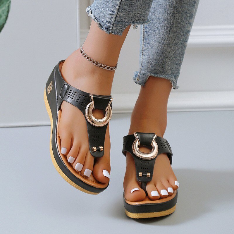 Joosje - Talons compensés pour femmes élégantes