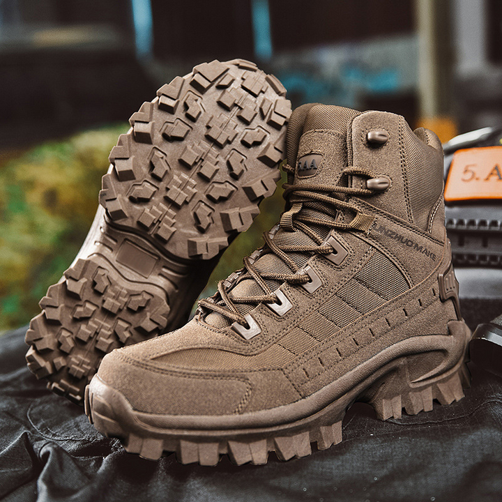 Femke | Bottes d'hiver élégantes d'inspiration militaire
