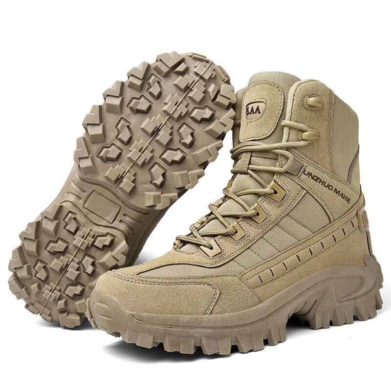 Femke | Bottes d'hiver élégantes d'inspiration militaire