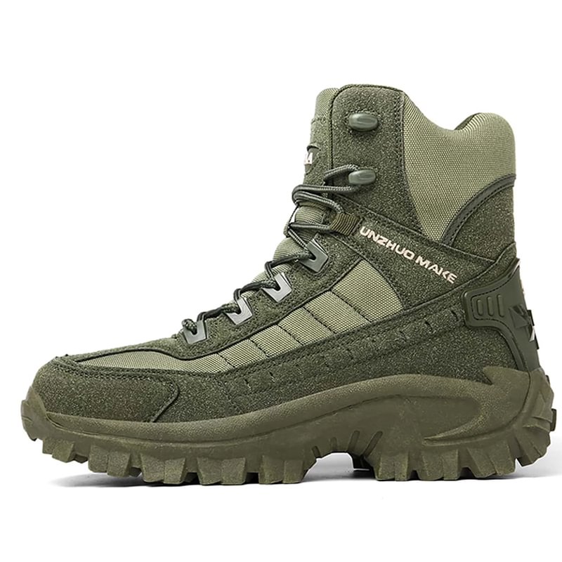 Femke | Bottes d'hiver élégantes d'inspiration militaire