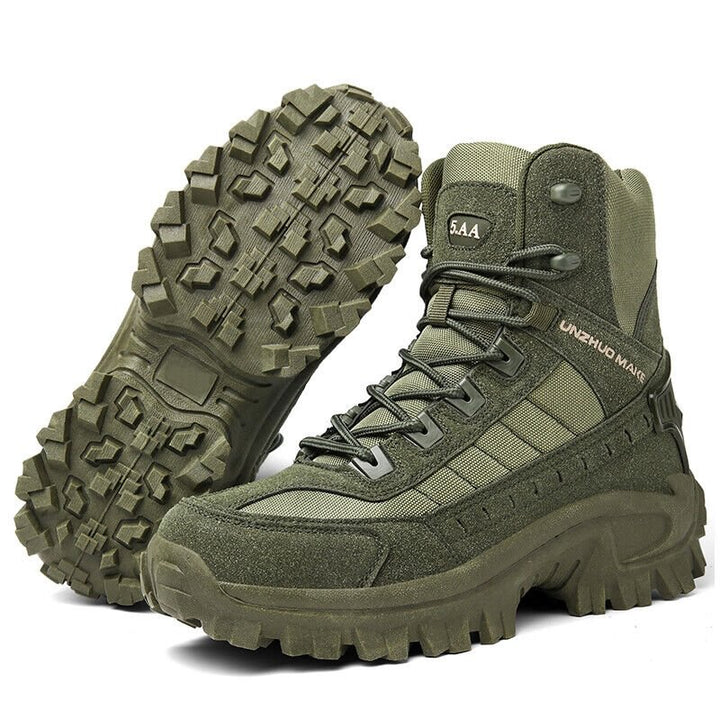 Femke | Bottes d'hiver élégantes d'inspiration militaire