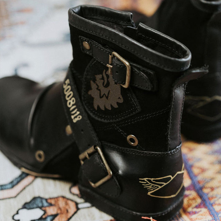Nicolette - Bottes élégantes à ceinture classique pour femmes