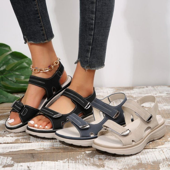 Delfina - Sandales à lanières élégantes et stylées pour femmes