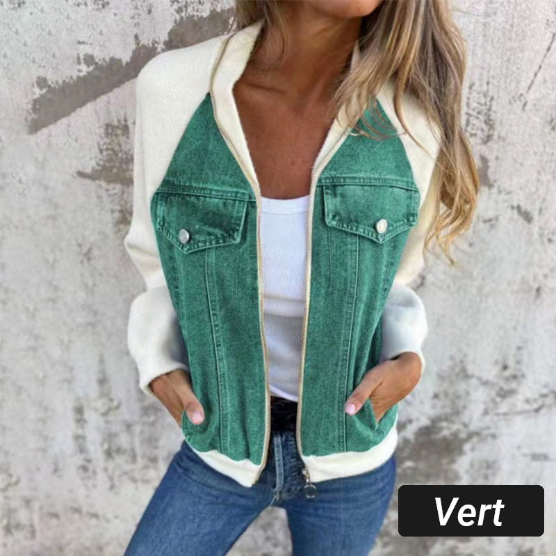 Stinna | Veste en jean élégante pour femmes