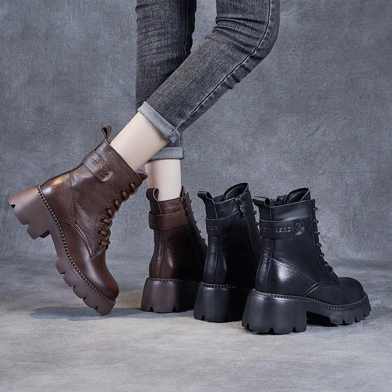 Lisolette - Bottes nouées élégantes et polyvalentes pour femmes