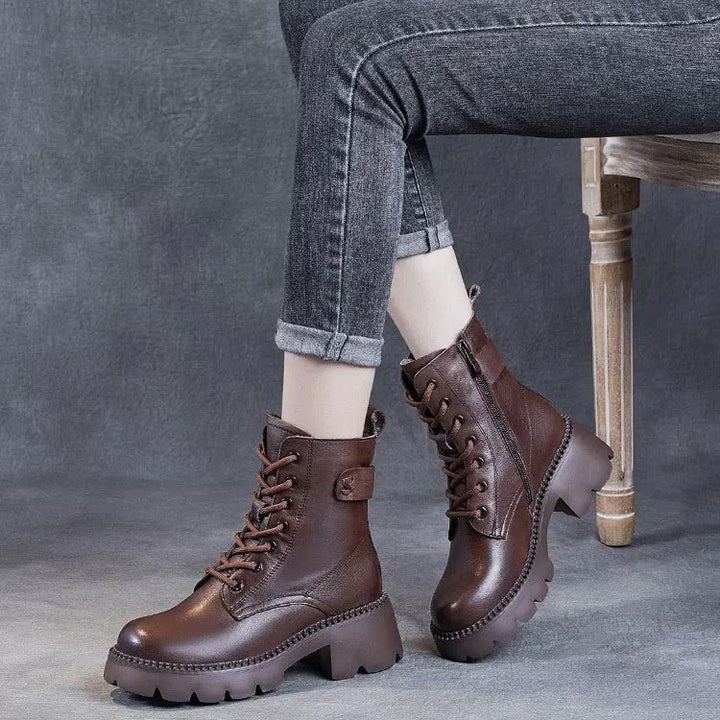Lisolette - Bottes nouées élégantes et polyvalentes pour femmes