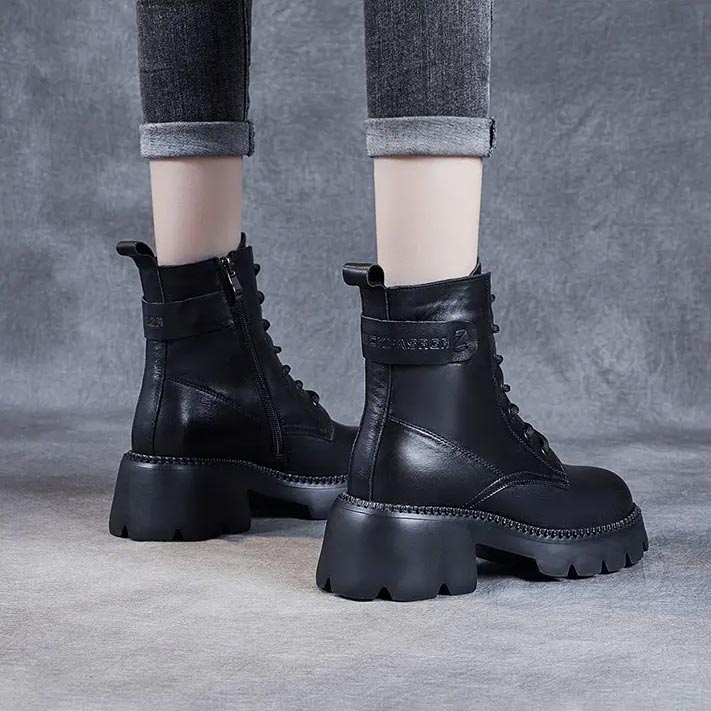 Lisolette - Bottes nouées élégantes et polyvalentes pour femmes