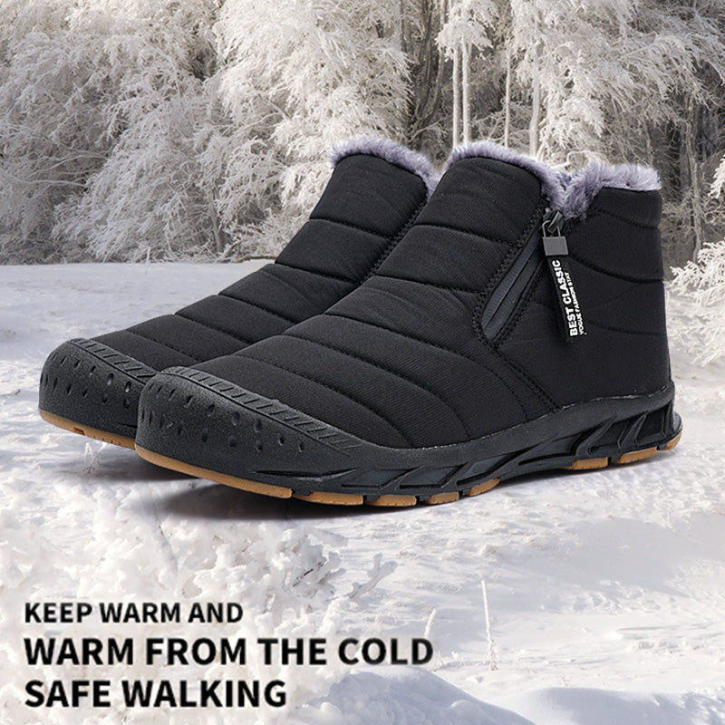 Barnabé™ - Bottes de Neige Chics et Confortables avec Fourrure Synthétique