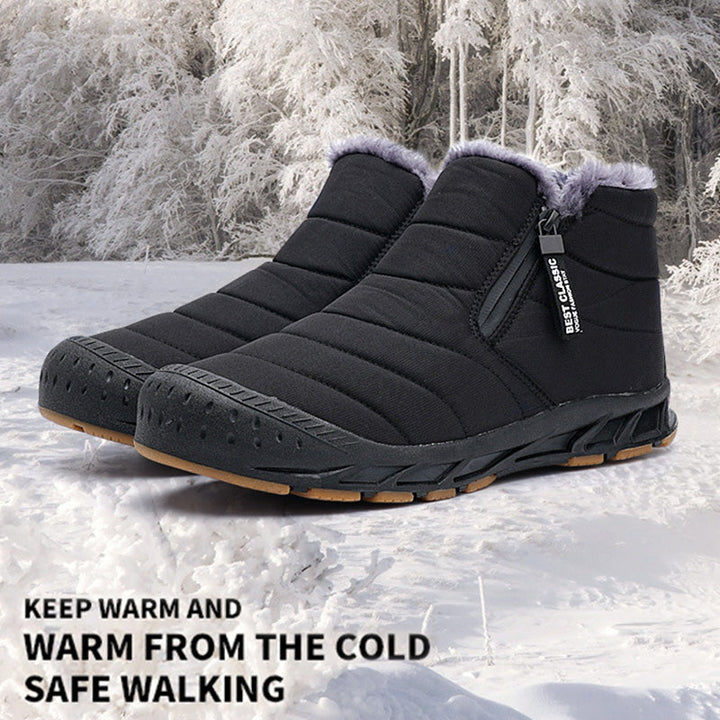 Barnabé™ - Bottes de Neige Chics et Confortables avec Fourrure Synthétique