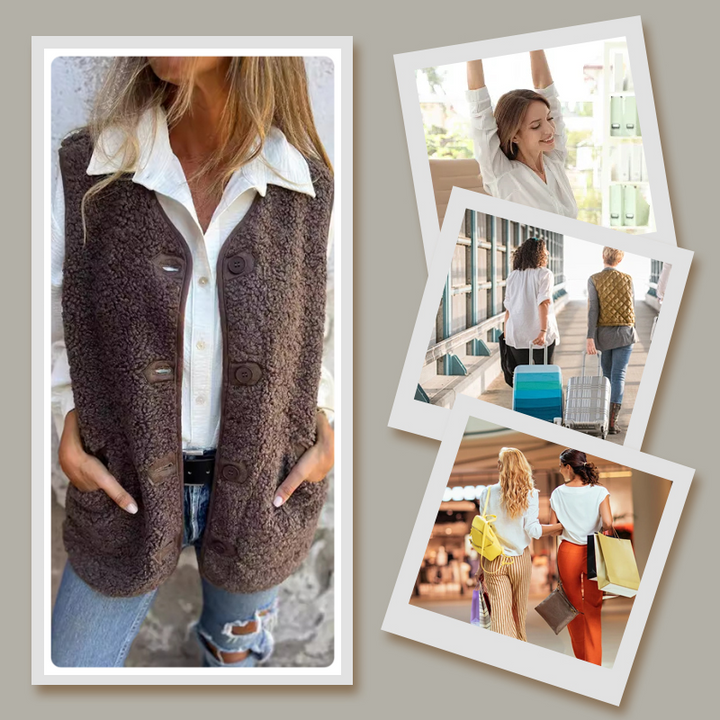 Francine™ - Gilet d'Hiver Élégant pour Femmes