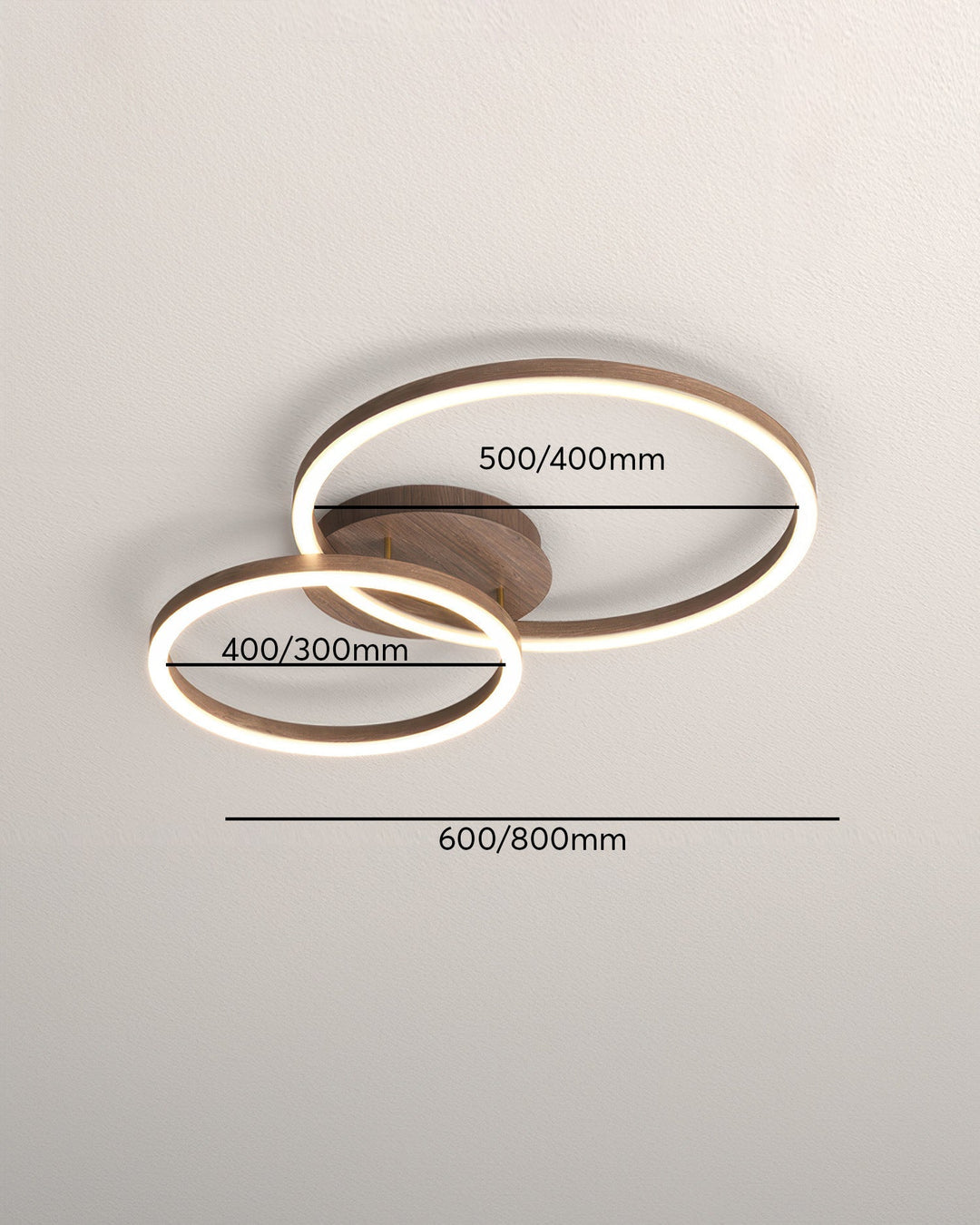 Plafonnier chic au design élégant