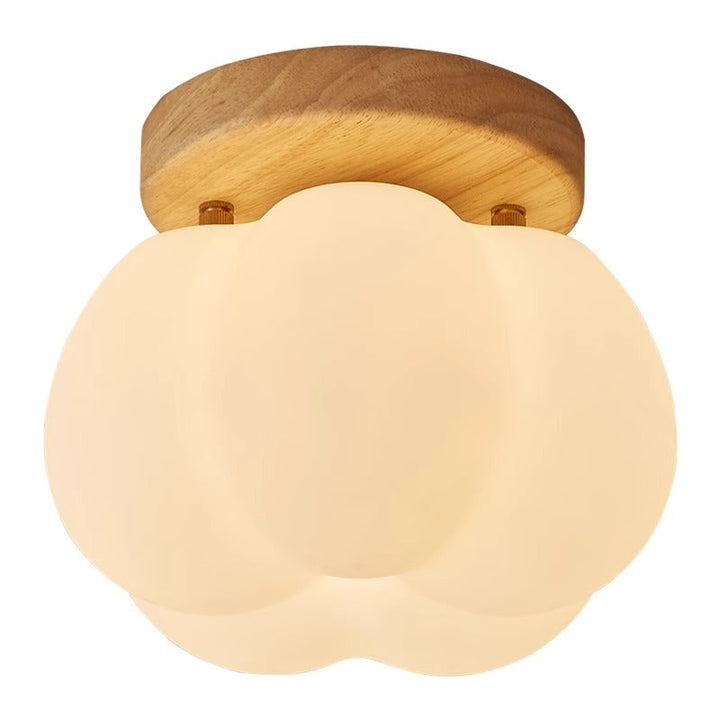 Lampe suspendue chic en forme de citrouille pour une atmosphère plus chaleureuse