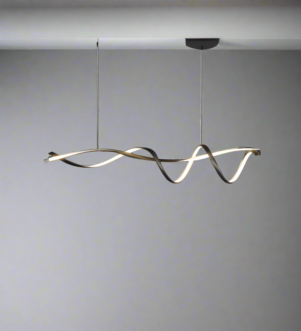 Lustres LED modernes noirs pour une touche de luxe