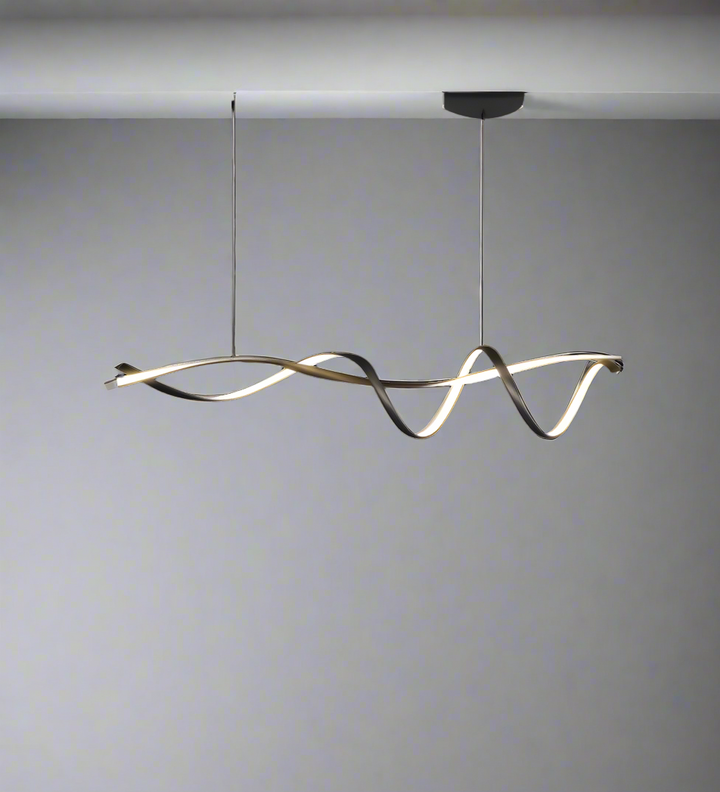 Lustres LED modernes noirs pour une touche de luxe